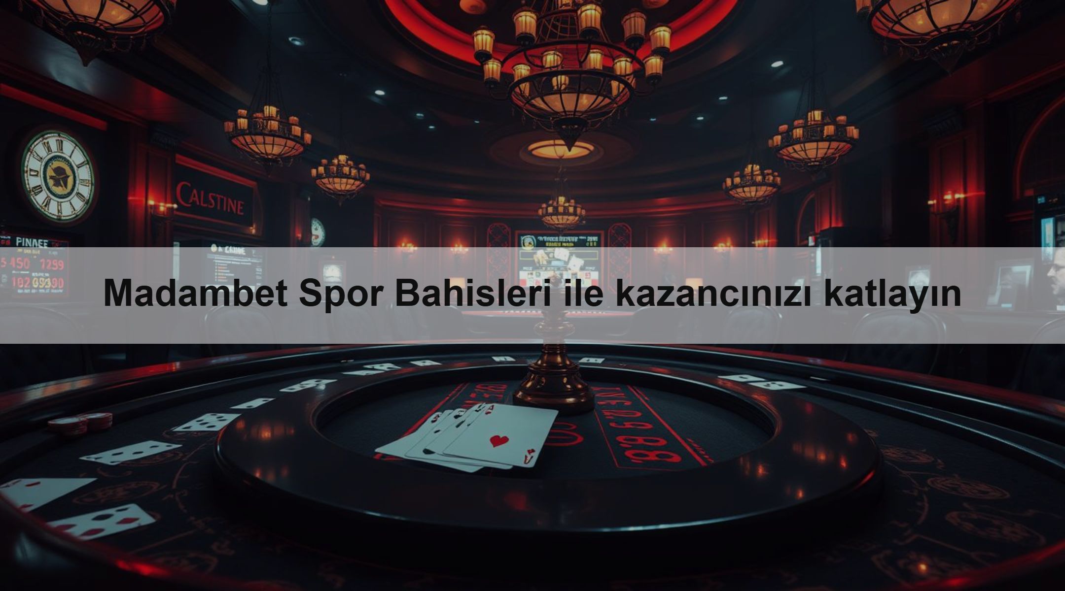 Madambet Spor Bahisleri ile kazancınızı katlayın