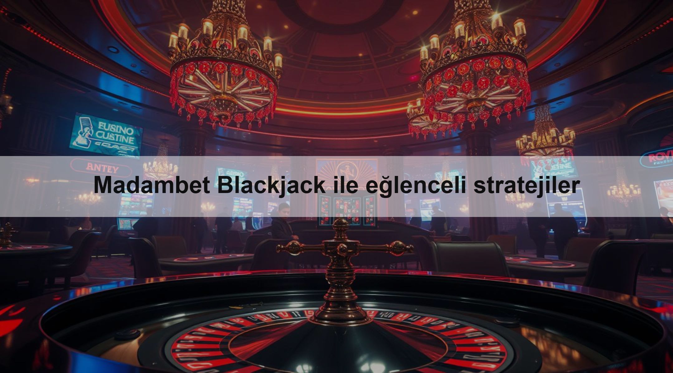 Madambet Blackjack ile eğlenceli stratejiler